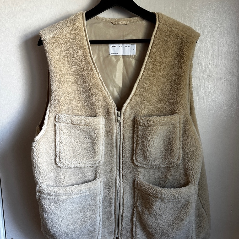ASOS Faux Shearling Vest